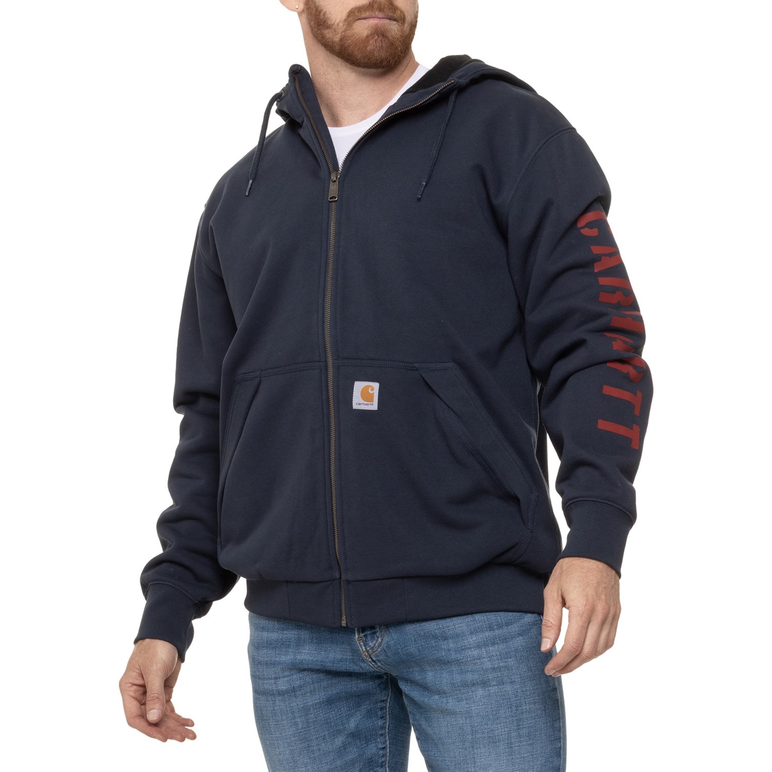 Carhartt 105443 Rain Defender® Loose Fit Logo Hoodie - Lined
