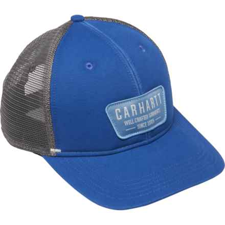 Carhartt 105452 Crafted Patch Trucker Hat - Canvas, Mesh Back (For Men) in Lakeshore