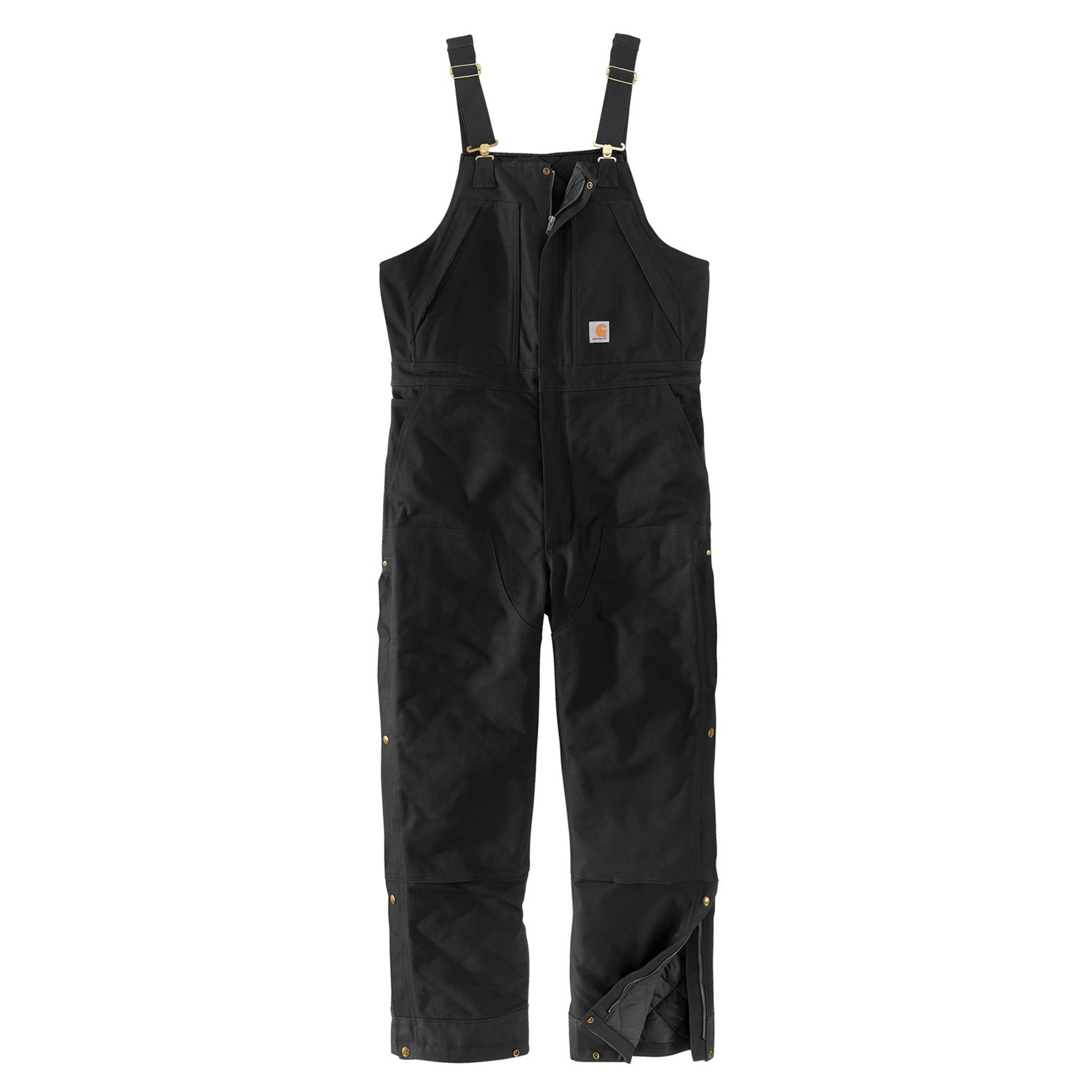 Carhartt 105470 Loose Fit Firm Duck Bib Overalls (For Men)