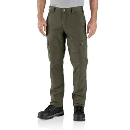 Carhartt 105491 Rugged Flex® Relaxed Fit Ripstop Cargo Pants - Fleece Lined, Factory Seconds in Basil