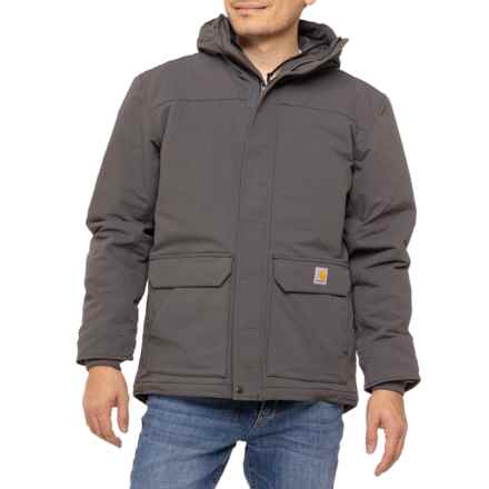 Carhartt 105533 Super Dux Relaxed Fit Traditional Coat - Insulated, Factory Seconds in Gravel
