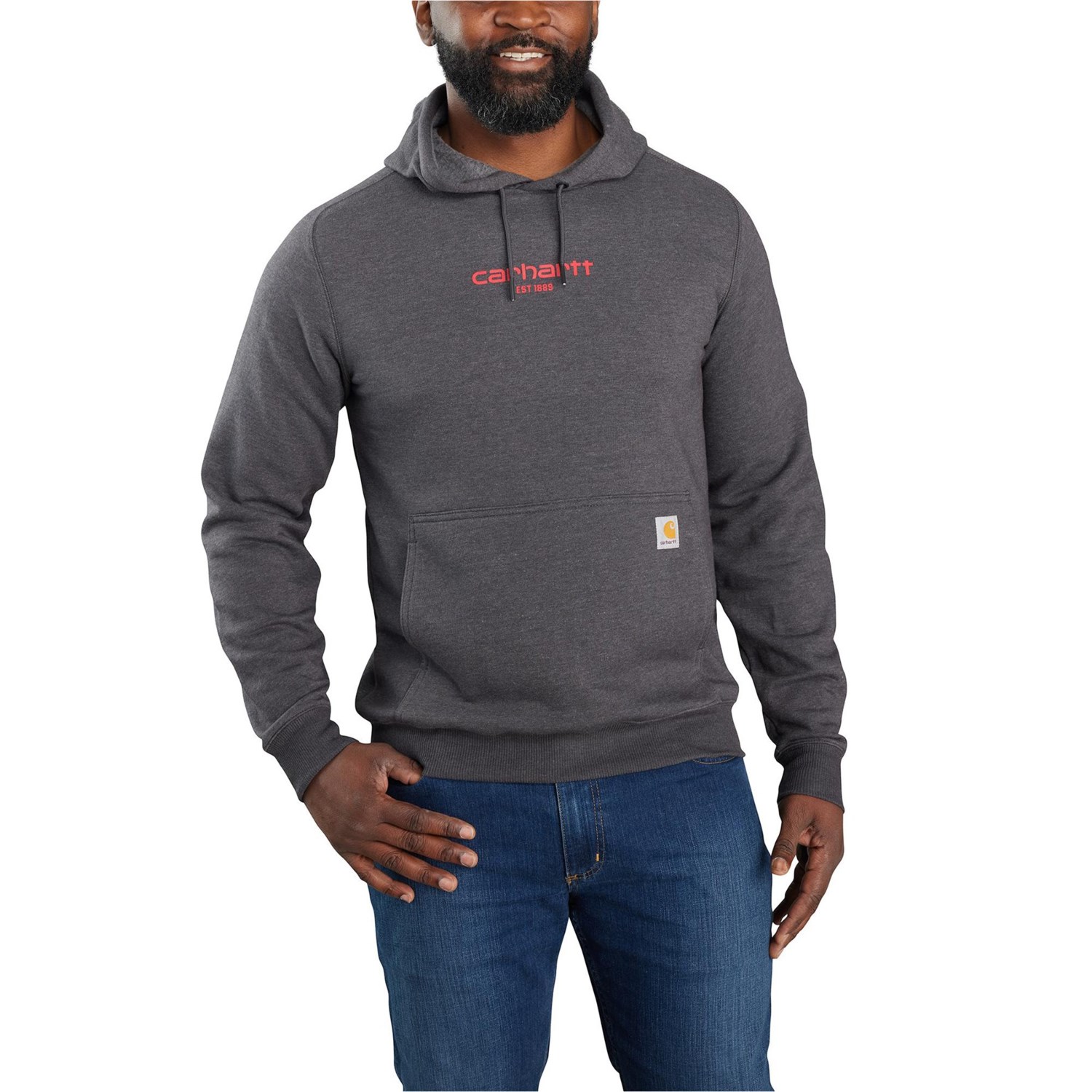 Hej hej Bære Happening Carhartt 105569 Big and Tall Force® Relaxed Fit Lightweight Logo Graphic  Hoodie - Factory Seconds