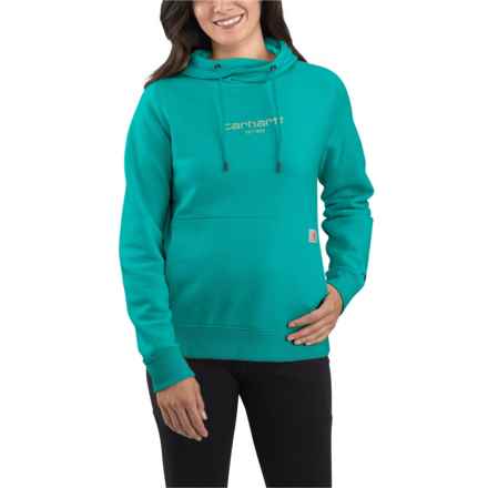 Carhartt 105573 Force® Relaxed Fit Lightweight Graphic Hoodie in Dragonfly