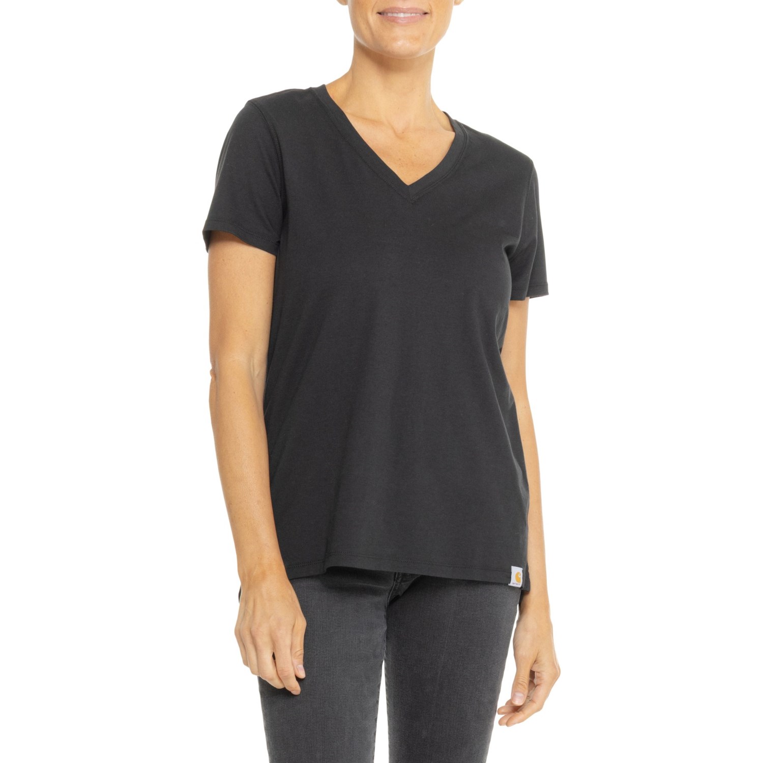 Carhartt 105739 Relaxed Fit Lightweight V-Neck T-Shirt - Short Sleeve