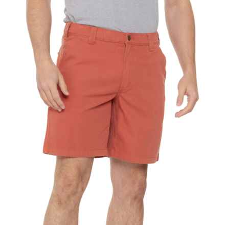 Carhartt 105841 Rugged Flex® Relaxed Fit Canvas Work Shorts - 8” in Terracotta