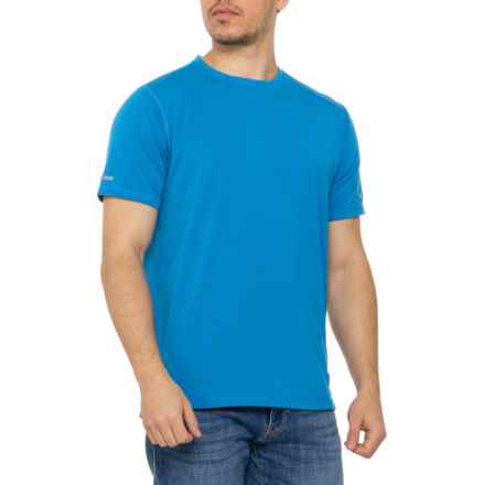 Carhartt 105858 Force® LWD Relaxed Fit T-Shirt - UPF 50, Short Sleeve in Marine Blue