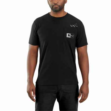Carhartt 105888 The Batman Relaxed Fit T-Shirt - Short Sleeve, Factory Seconds in Black