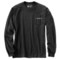 4HYPF_2 Carhartt 105952 Relaxed Fit Heavyweight Pocket T-Shirt - Long Sleeve, Factory Seconds