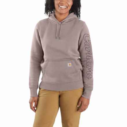 Carhartt 105996 Rain Defender® Relaxed Fit Midweight Sweatshirt - Factory Seconds in Mink