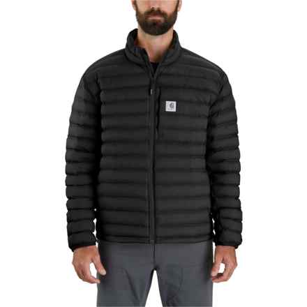 Carhartt 106013 LWD Rain Defender® Relaxed Fit Jacket - Insulated in Black