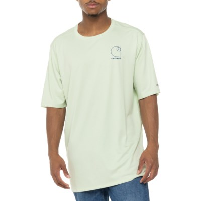 Carhartt 106163 Big and Tall Force® Sun Defender Lightweight Logo