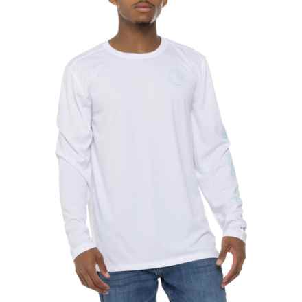 Carhartt 106164 Force® Sun Defender Graphic T-Shirt - UPF 50+, Long Sleeve in White