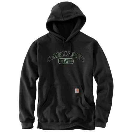 Carhartt 106220 Loose Fit Shamrock Hoodie - Factory Seconds in Black