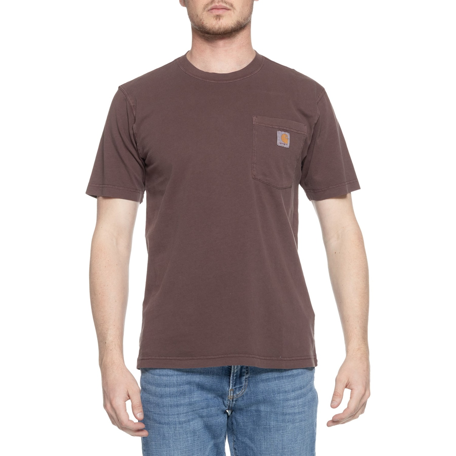 Carhartt 106252 Relaxed Fit Lightweight Garment-Dyed Pocket T-Shirt ...