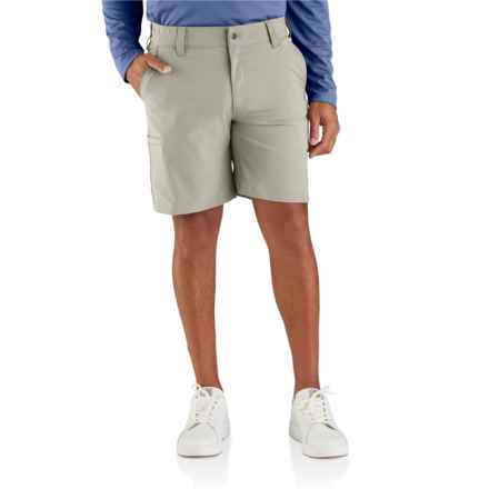 Carhartt 106264 Big and Tall Force® Sun Defender Relaxed Fit Shorts - UPF 50+, Factory Seconds in Greige