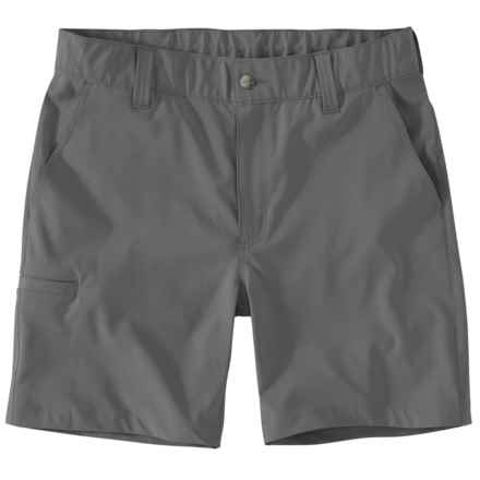 Carhartt 106264 Big and Tall Force® Sun Defender® Relaxed Fit Shorts - UPF 50+, Factory Seconds in Steel