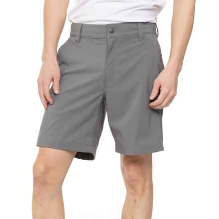 Carhartt 106264 Force® Sun Defender Relaxed Fit Shorts - UPF 50+, Factory Seconds in Steel