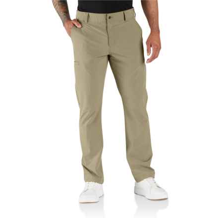 Carhartt 106265 Big and Tall Force® Sun Defender Relaxed Fit Pants - UPF 50+, Factory Seconds in Greige