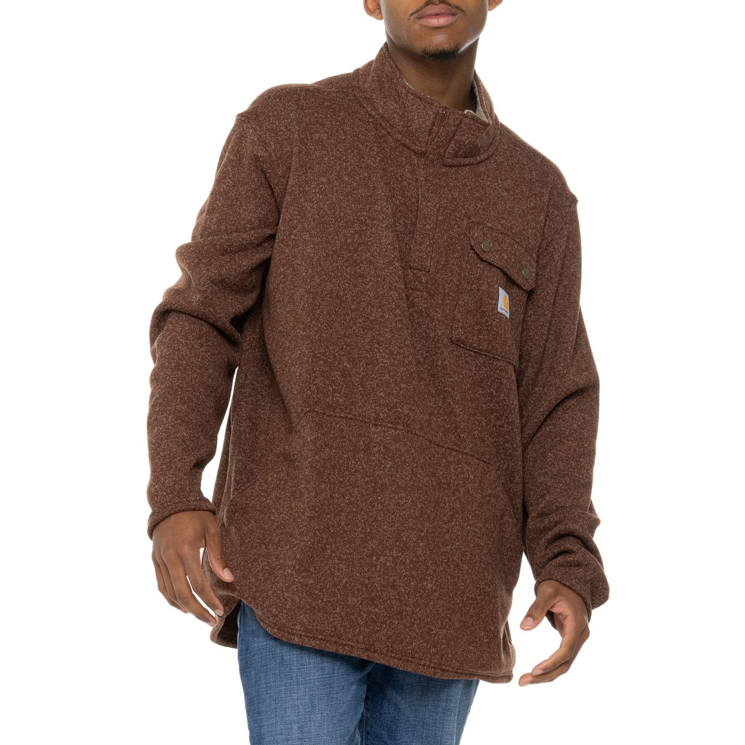 Carhartt 106378 Relaxed Fit Midweight Sweater - Zip Neck