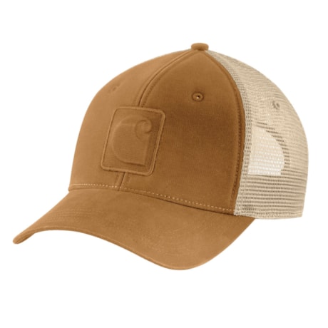 Carhartt 106401 Canvas Logo C Trucker Hat
