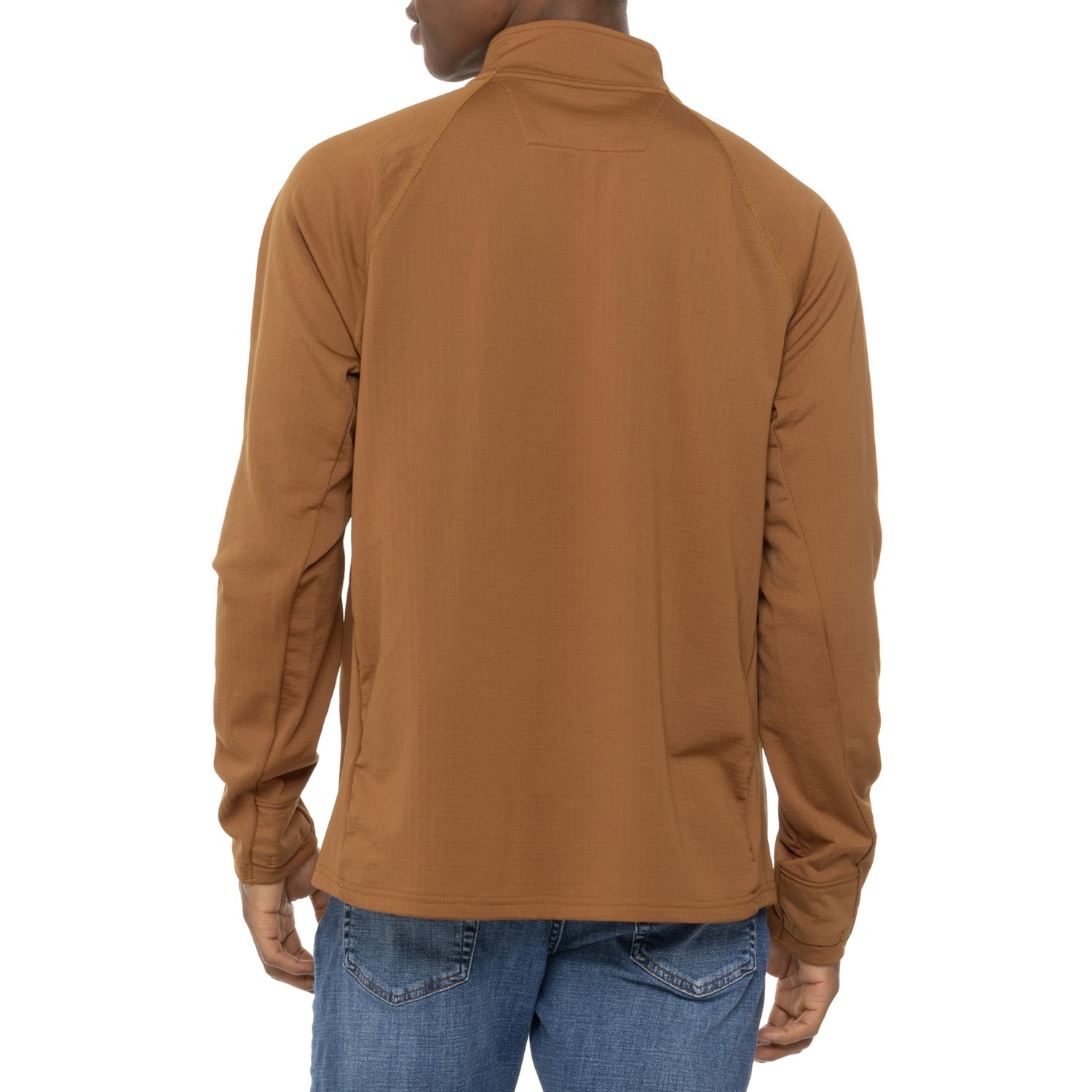 Carhartt 106423 Force® Relaxed Fit Mock Neck T-Shirt - Zip Neck
