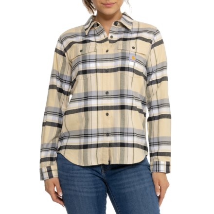 Women's Carhartt 106447 Tencel Fiber Series Relaxed Fit Flannel