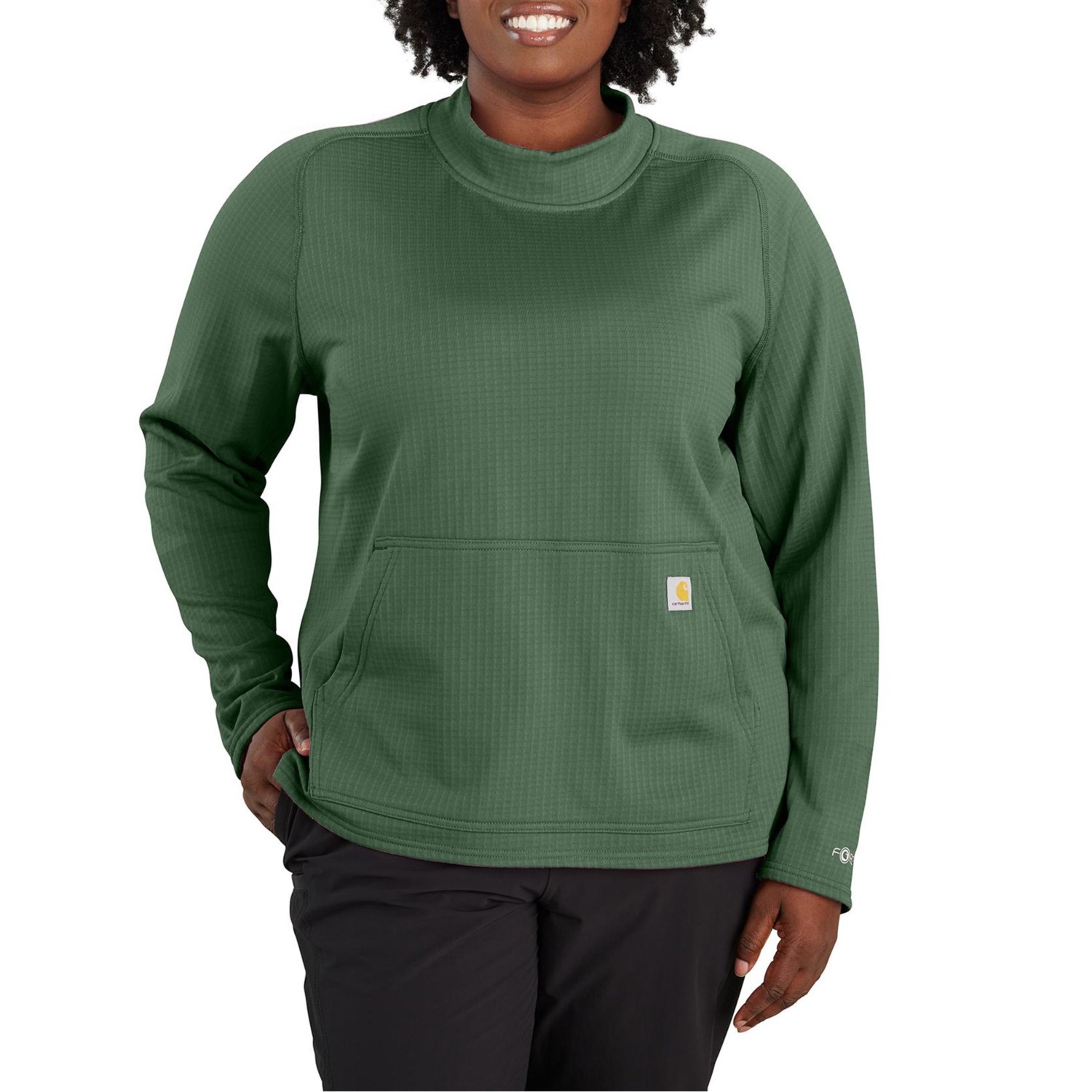 (取寄) カーハート フォース リラックスド-フィット フィット シャツ - ロング スリーブ Carhartt 106453 Force Relaxed Fit Shirt - Long Sleeve Frosted Balsam carhartt-106453-plus-force-