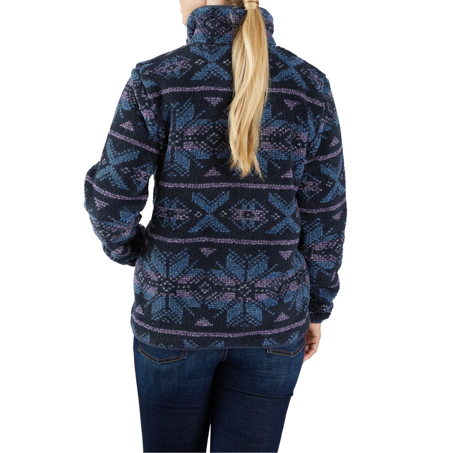 Carhartt 106470 Plus Loose Fit Fleece Shirt - Zip Neck, Long Sleeve