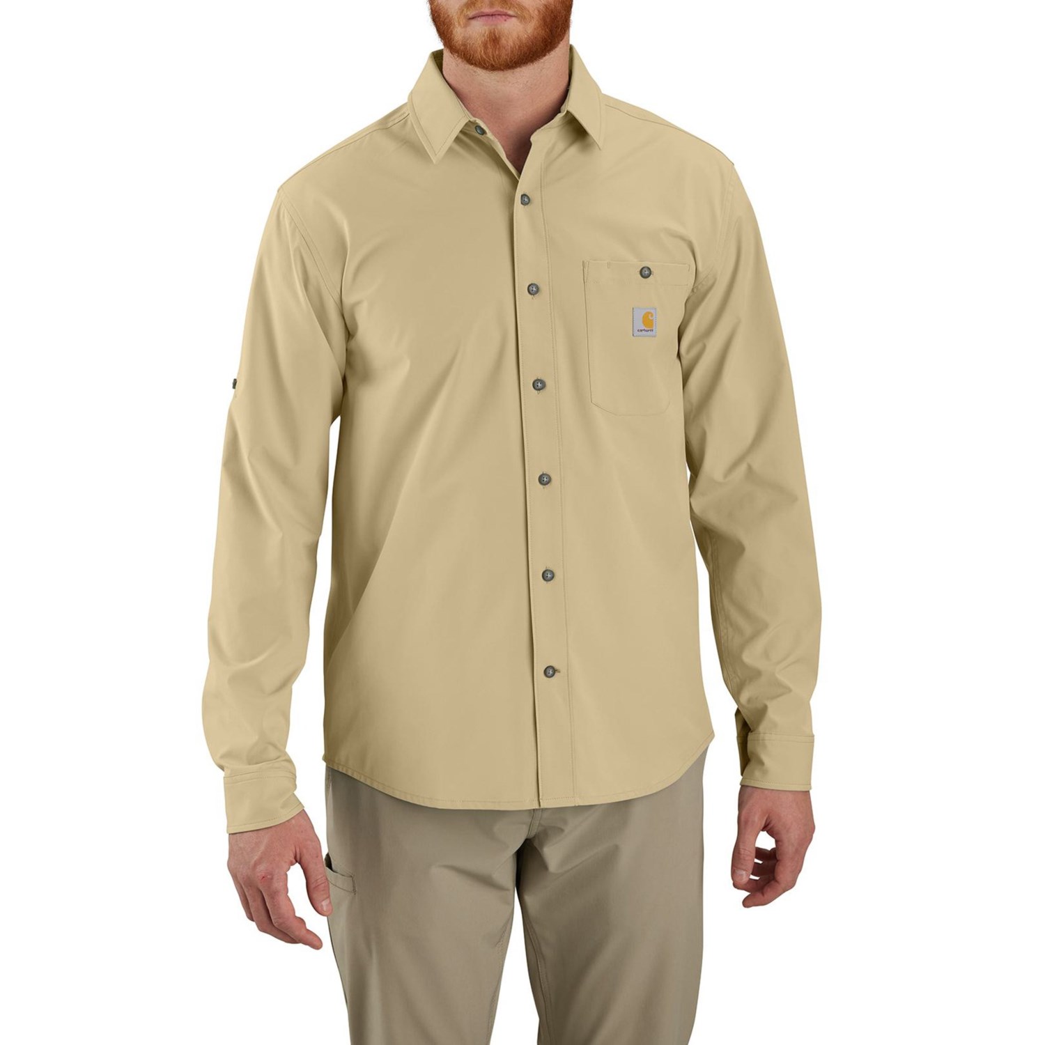 Carhartt 106552 Big and Tall Force® Sun Defender Relaxed Fit Woven