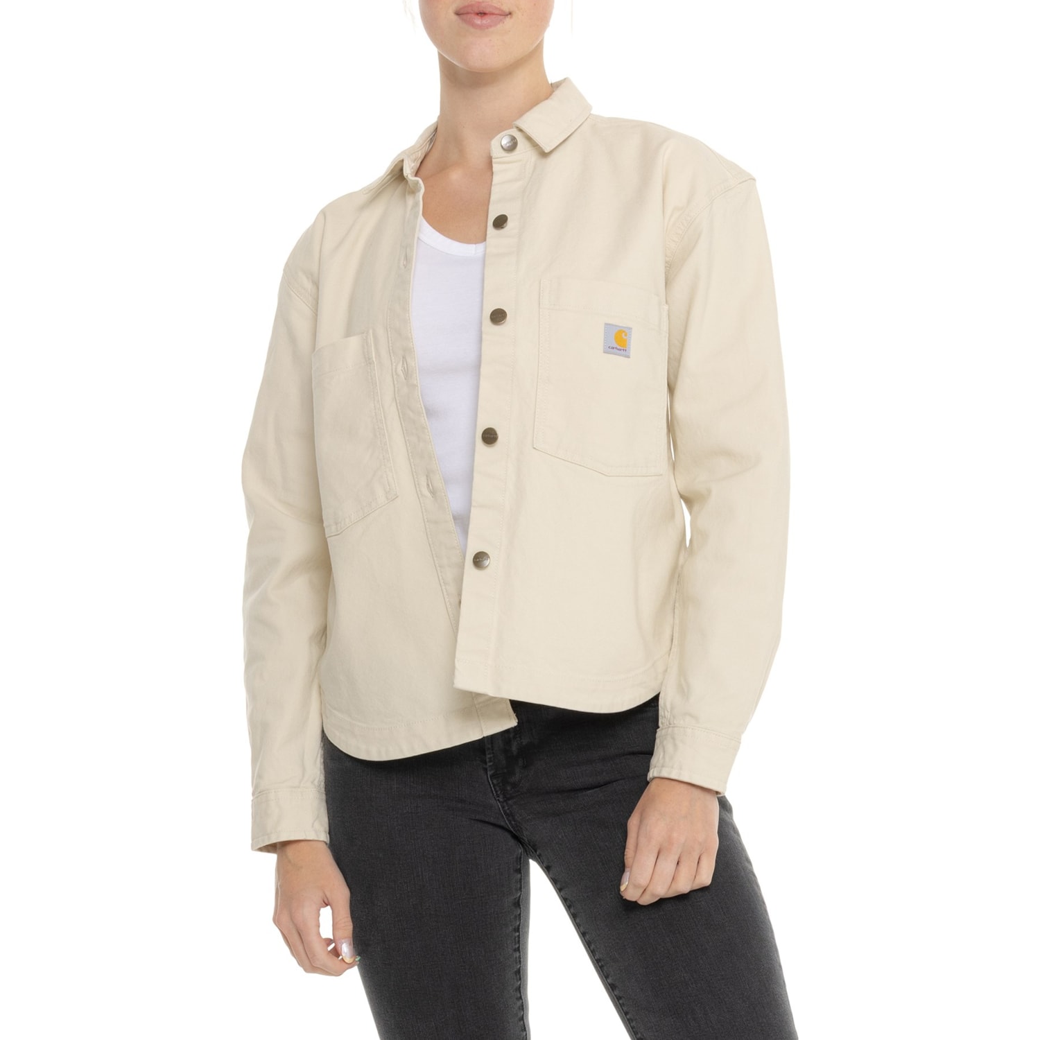 Carhartt 106621 Rugged Flex® Loose Fit Heavyweight Duck Shirt - Long Sleeve