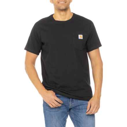 Carhartt 106652 Big and Tall Force® Relaxed Fit Midweight T-Shirt - UPF 25+, Short Sleeve, Factory Seconds in Black