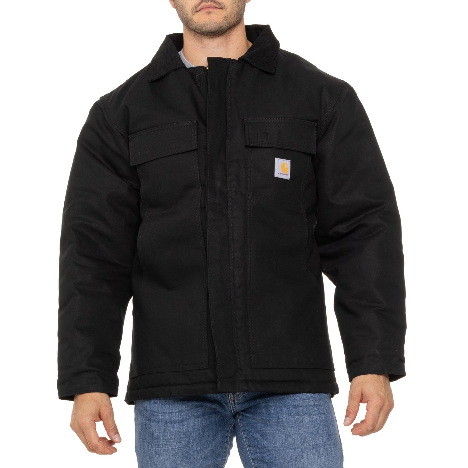 Carhartt 106674 Firm Duck Traditional Coat - Insulated