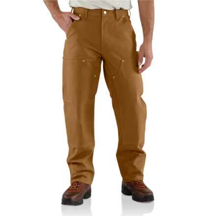 Carhartt 106679 Big and Tall Loose Fit Firm Duck Utility Work Pants - Factory Seconds in Carhartt Brown