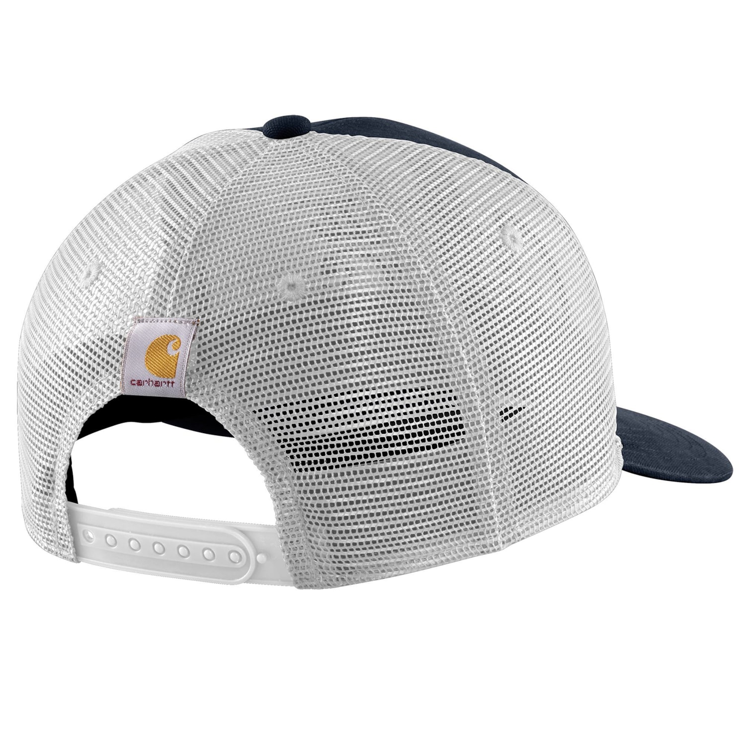 Carhartt 107009 Canvas Mesh-Back Logo Embroidered Baseball Cap