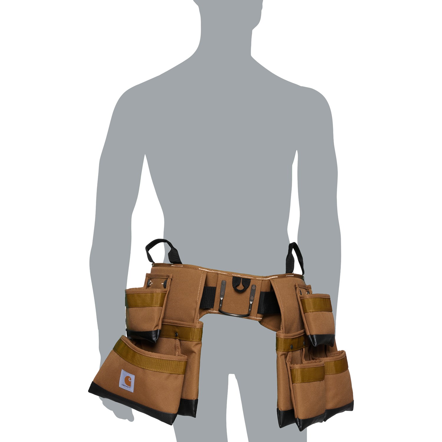 (取寄) カーハート パッテッド ツール ベルト Carhartt 11-Pocket Padded Tool Belt Brown Carhartt 11-Pocket Padded Tool Belt