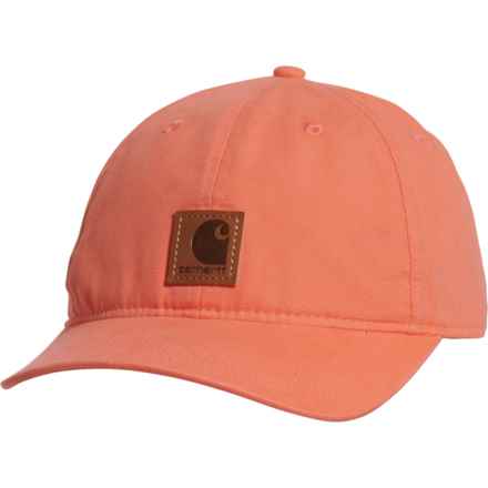 Carhartt 195836 Canvas Baseball Cap (For Women) in Electric Coral