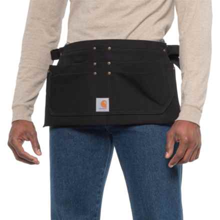 Carhartt A09 Firm Duck Half Apron in Black