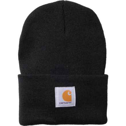 Carhartt A18 Knit Cuffed Beanie - Factory Seconds in Black