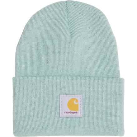 Carhartt A18 Knit Cuffed Beanie in Patina