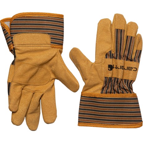 Carhartt A519 Faux-Suede Work Gloves (For Men) in Brown