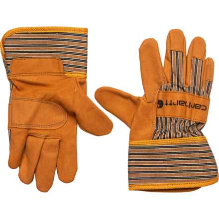 Carhartt A519 System 5 Faux-Suede Work Gloves (For Men) in Dark Brown
