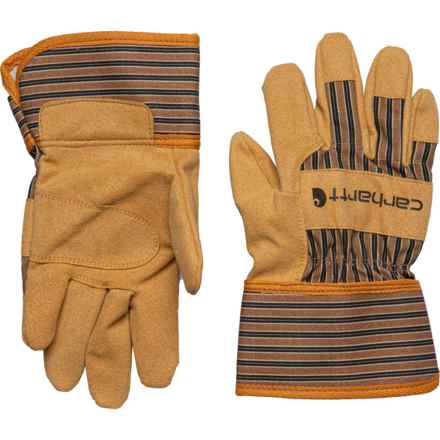 Carhartt A519S Faux-Suede Work Gloves (For Men) in Brown
