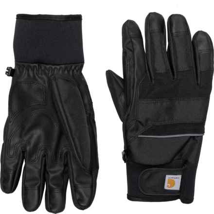 Carhartt A729 Flexer Gloves - Waterproof, Insulated (For Men) in Black