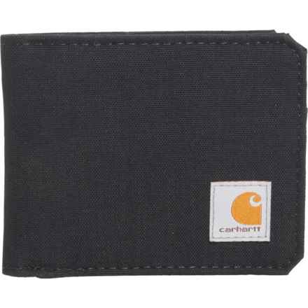 Carhartt B0000235 Nylon Duck Bifold Wallet (For Men) in Black