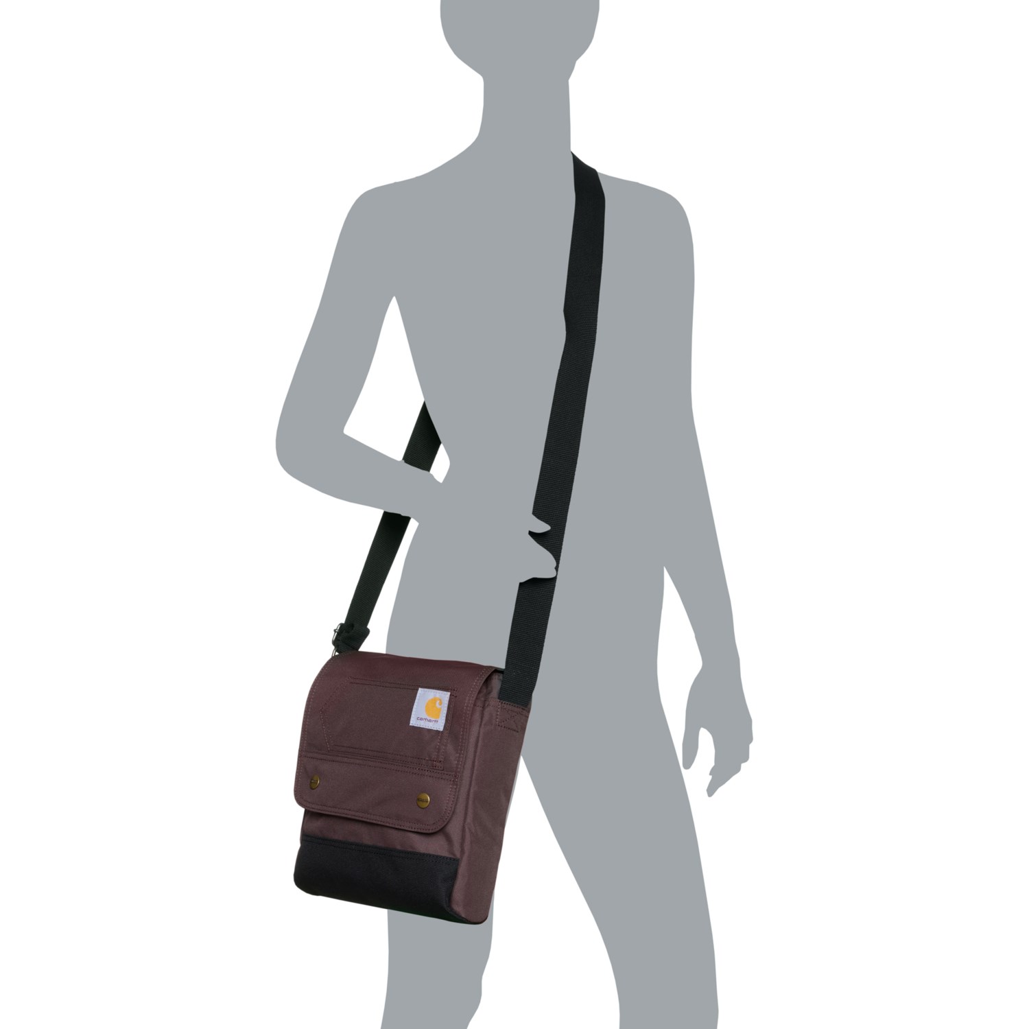 (取寄) カーハート クロスボディ スナップ バッグ Carhartt B0000377 Crossbody Snap Bag Wine Carhartt B0000377 Crossbody Snap Bag