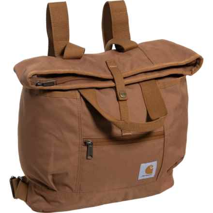 Carhartt B0000382 Convertible Backpack Tote Bag (For Women) in Carhartt Brown