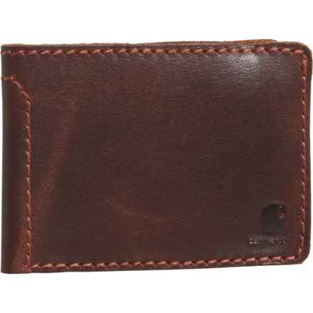 Carhartt B0000400 Patina Bifold Wallet - Leather (For Men) in Chocolate Brown