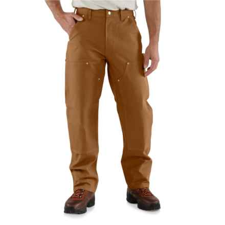 Carhartt B01 Big and Tall Loose Fit Duck Utility Work Pants - Factory Seconds in Carhartt Brown