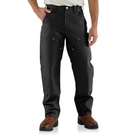 Carhartt B01 Loose Fit Duck Utility Work Pants - Factory Seconds in Black