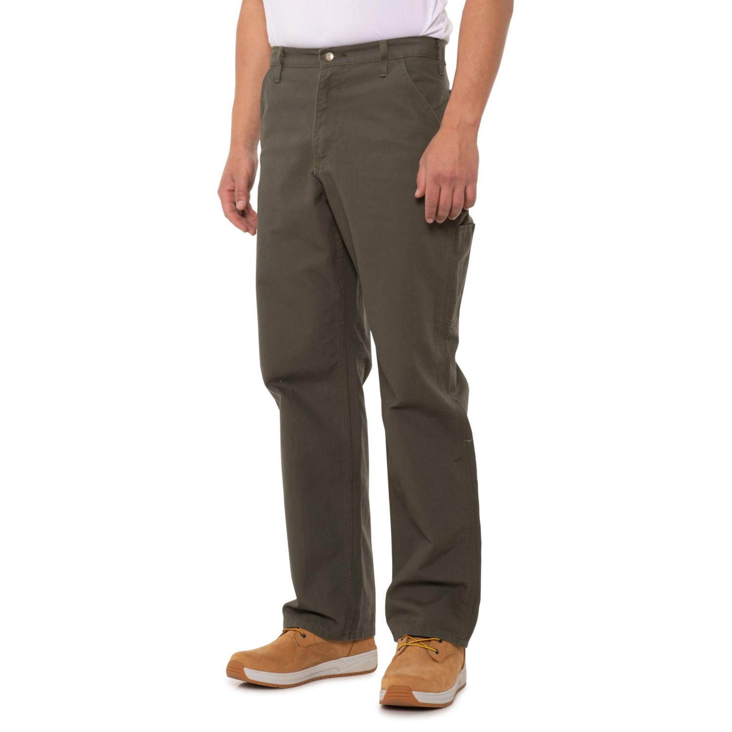 Carhartt B11 Big and Tall Washed Duck Utility Work Pants (For Men)
